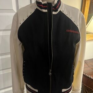 Authentic Harley Davidson Cotton Bomber Jacket M New w/o tags